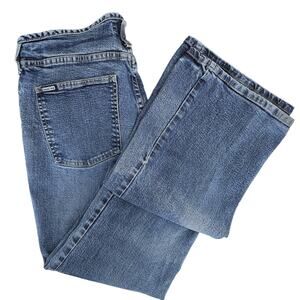 Gasoline VTG Flare Leg Blue Denim Jeans | Juniors 11-12 | FLAWS